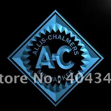 LG172-Аллис Чалмерс трактор светодиодный знак неонового света