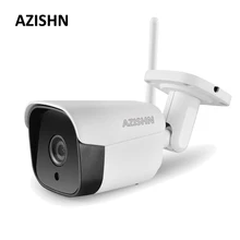 AZISHN Wifi Проводная ip-камера Yoosee 1080P 960P 720P оповещение по электронной почте Обнаружение движения 6IR металлическая IP66 CCTV камера с поддержкой sd-карты 128G