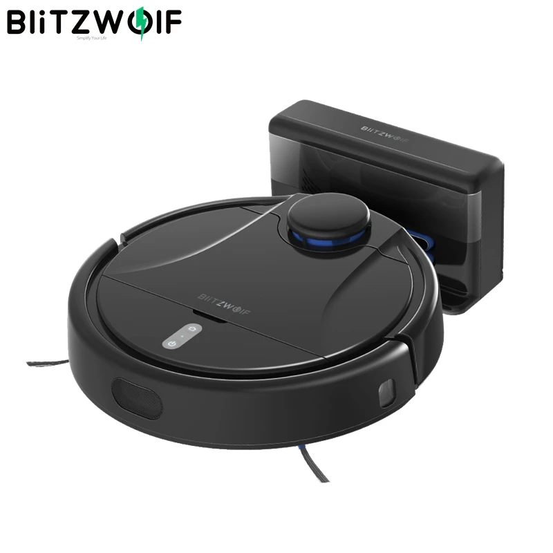 

BlitzWolf Smart Robot Vacuum Cleaner LSD Laser Navigation 2200Pa 5200mAh Smart Voice Control via Alexa APP Remote Control