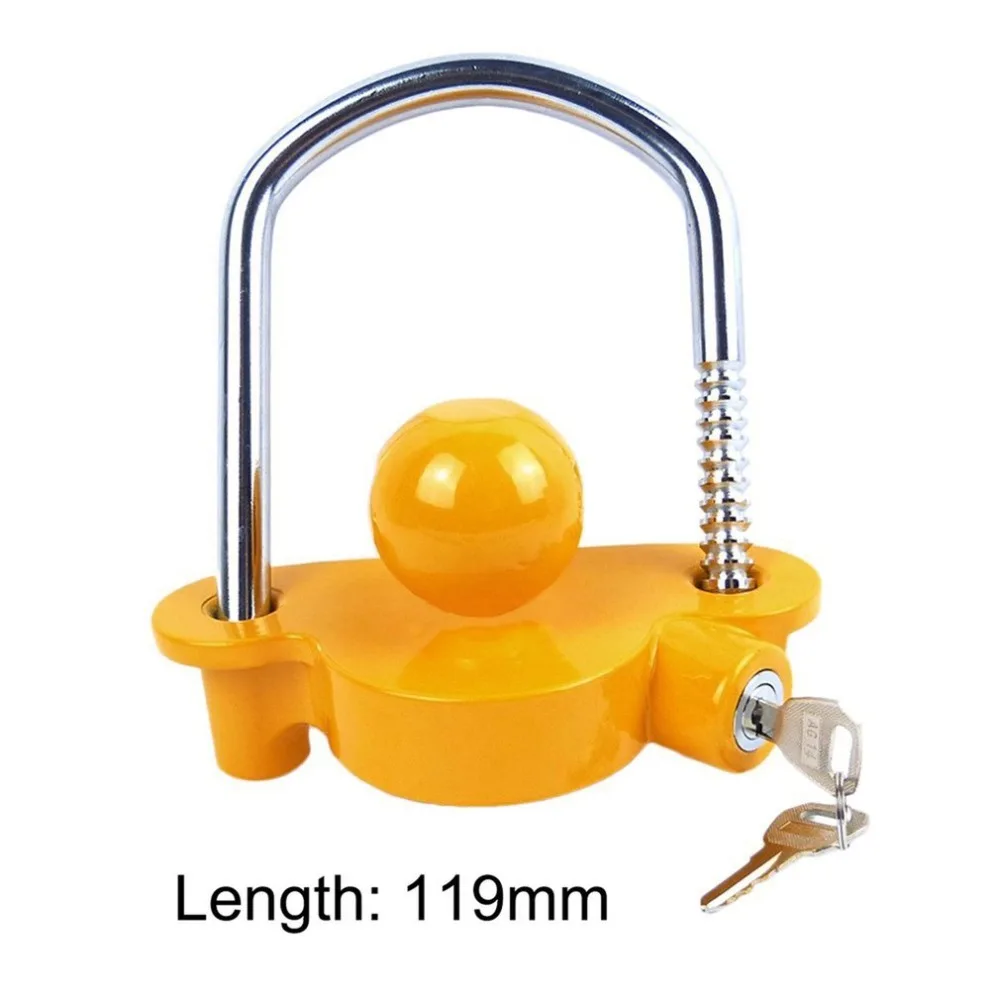 

Anti-Theft Lock Hitch Coupling Lock Trailer Parts Tow Ball Caravan Camping Anti Theft Trailer Accessories