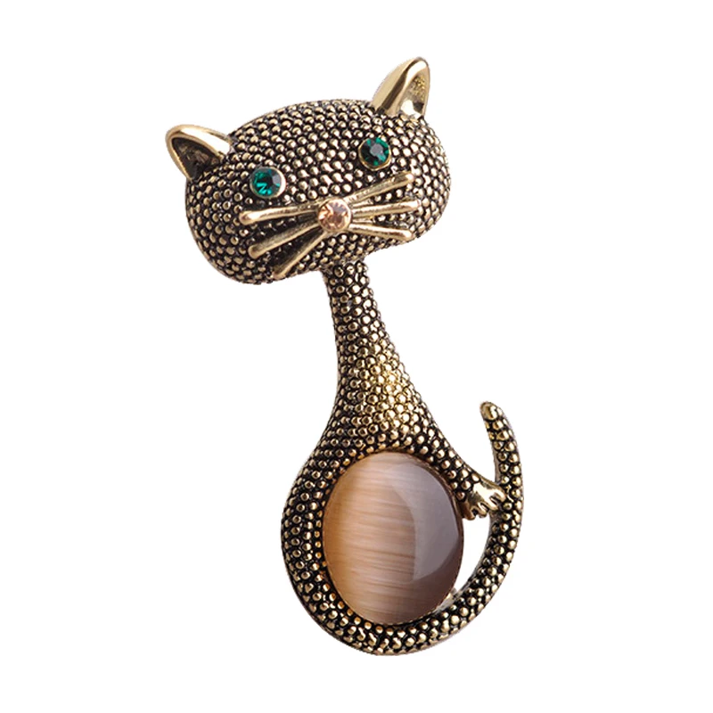 Женская Винтажная брошь в виде кошачьего глаза|pins for women|brooch pins womenbrooch |