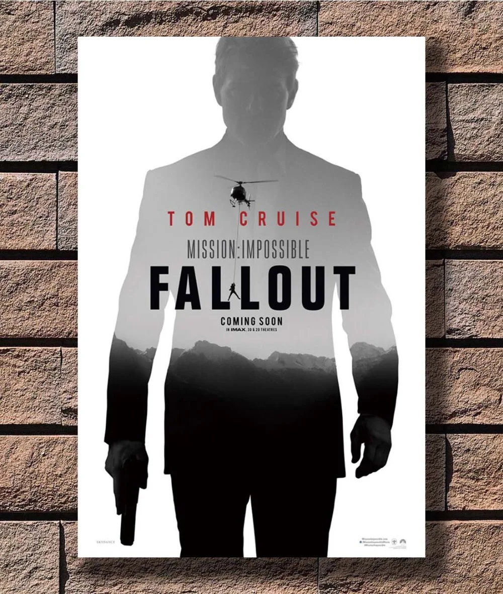 Fallout Original movie poster NEW 27” X 40” Tom Cruise Mission Impossible