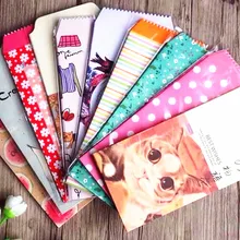 5 шт./партия, винтажные бумажные конверты с изображением животных, красный конверт, Канцелярский поставщик