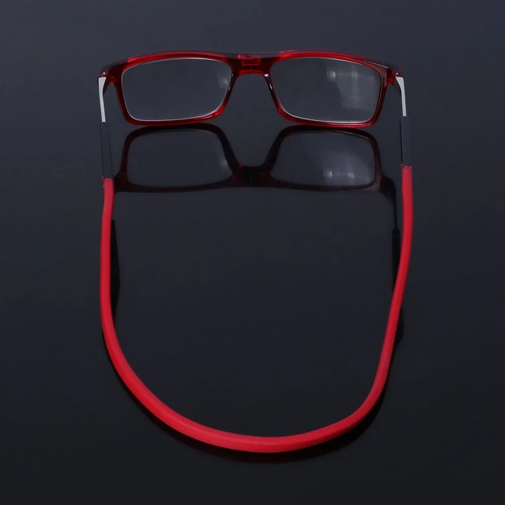 Gafas de lectura presbiopía imán presbiópico cuello colgante ajustable Unisex magnético + 1,00 a + 4,00 Gafas de lectura presbiopía imán presbiópico cuello colgante ajustable Unisex magnético + 1,00 a + 4,00