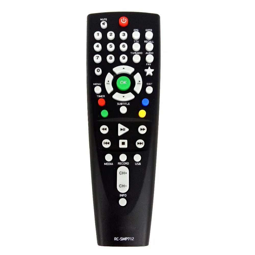 

New Original RC-SMP712 for BBK SMP125HDT2 Set top box Remote control TELECOMANDO Fernbedienung
