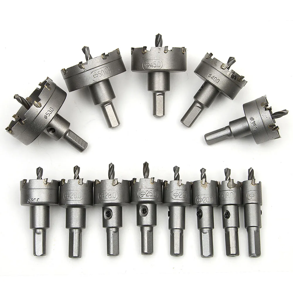 13pcs 16-53mm Core Drill Bit Holesaw 