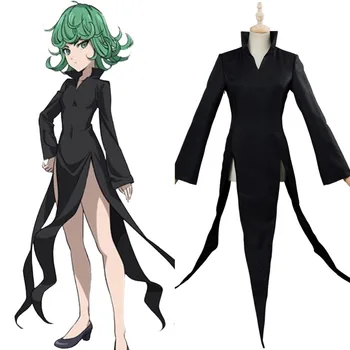 

Anime ONE PUNCH MAN Tatsumaki Cosplay Costume Halloween Carnival Costume For Adult Women Custom