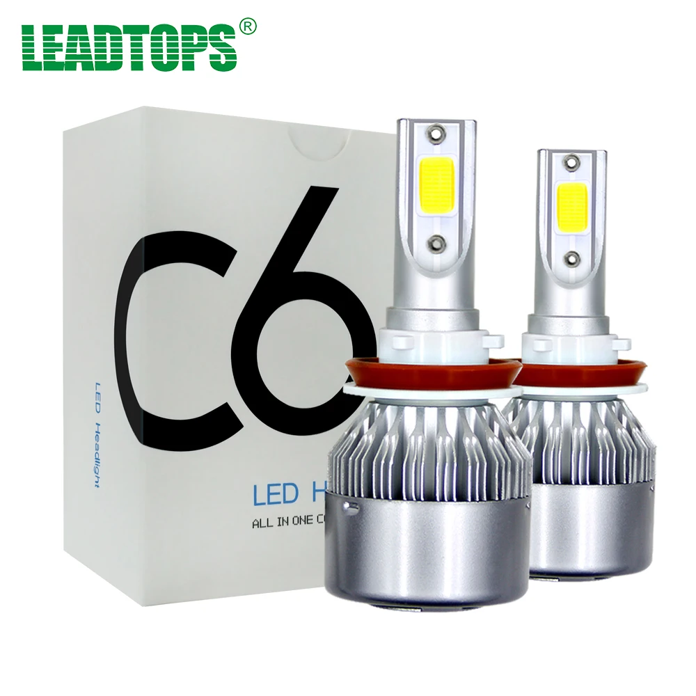 LEADTOPS H1 H7 LED Car Headlight H4 LED H11 H8 H9 9005 9003 9004 Auto font
