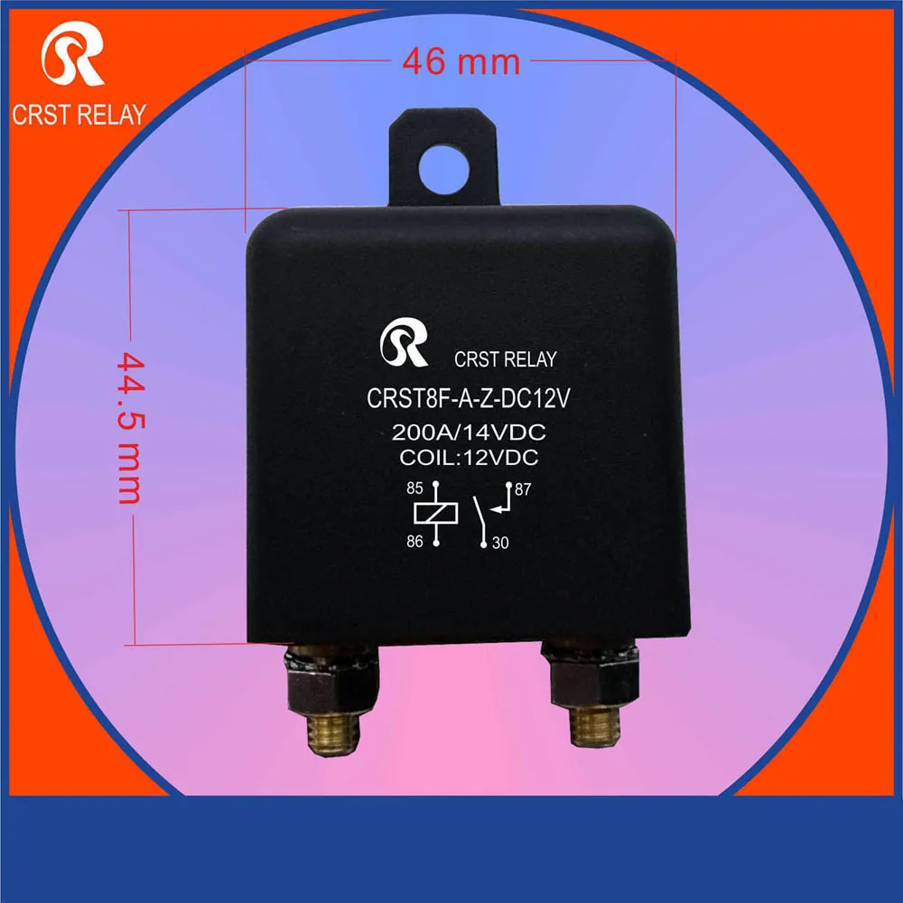 

CRST8F 100A 200A Startup Car Large Current Relay Contactor 12V 6862423061