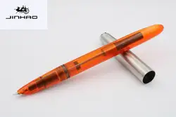 JINHAO 51-A классический студент записи серии Ретро пластиковый прозрачный перьевая ручка