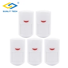 5 шт./лот 433 МГц беспроводной умный дом детектор движения сенсор PIR детектор движения для GSM/PSTN домашняя охранная сигнализация