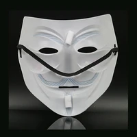 Лидер продаж Золото/Серебро V значит вендетта Гая Фокса маска анонимные Хэллоуин Костюмы для косплея вечерние поставки