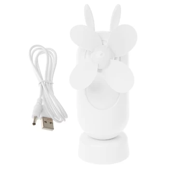 

Mini Cute Cat Ear Fan Rechargeable Small Fan Handheld Portable Fan Outdoor Travel Fan