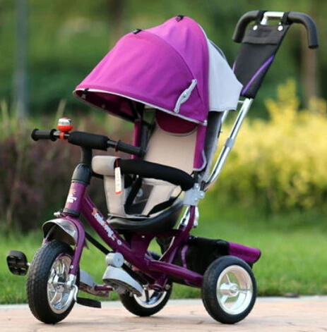 Brand New style Baby child kids tricycle trolley baby stroller carriage bike bicycle 6 monthes-6 years old ride on car toys