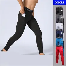 Для мужчин бега брюки с карманами спортивные усиленное сжатие, для спортивного зала, леггинсы, мужские трусы для легкой атлетики и баскетбола, для бега, белые штаны