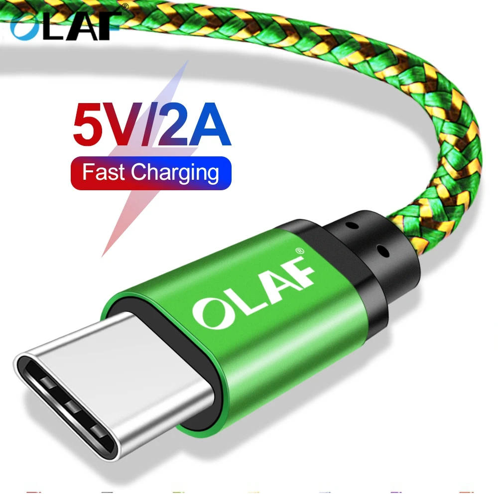 Кабель USB Type-C Olaf для быстрой зарядки Samsung Galaxy S9 S10 Huawei P30 P20 Lite | Мобильные телефоны и