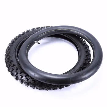 

90/100-18 Intermediate Hard Motocross Dirt Bike Off Road Rear Tyre Tire + Tube