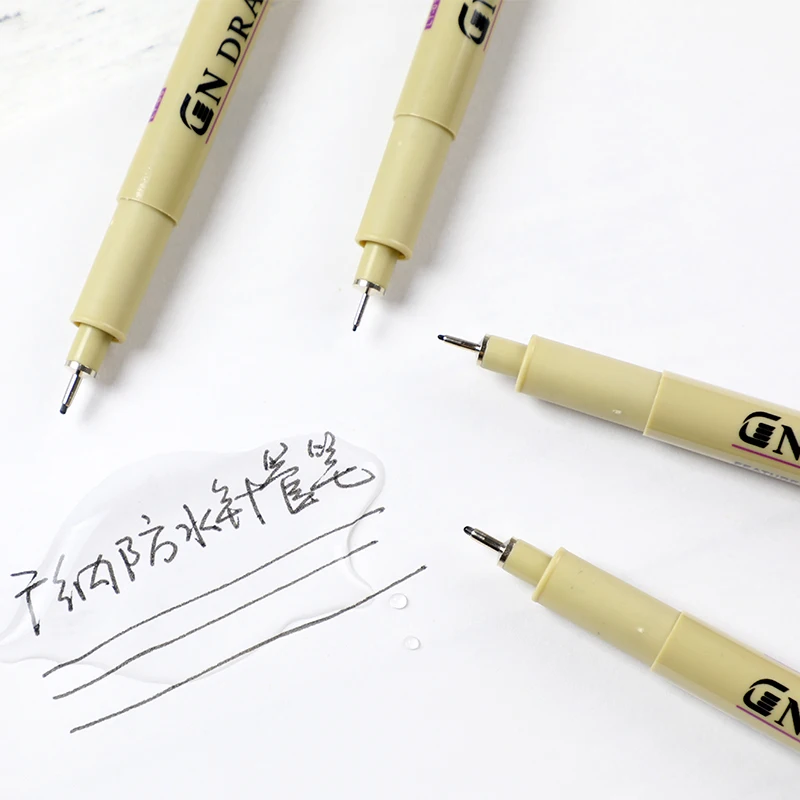 DIY Профессиональный аниме Manga маркеры каллиграфическая кисть для подводки ручка