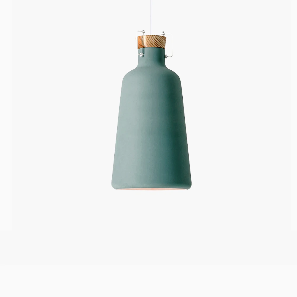 

AC 220V E27 Nordic Color Pendant Light Modern Simple Indoor Lighting Lamp Body Height Adjustable Lights For Bedroom Dining Room