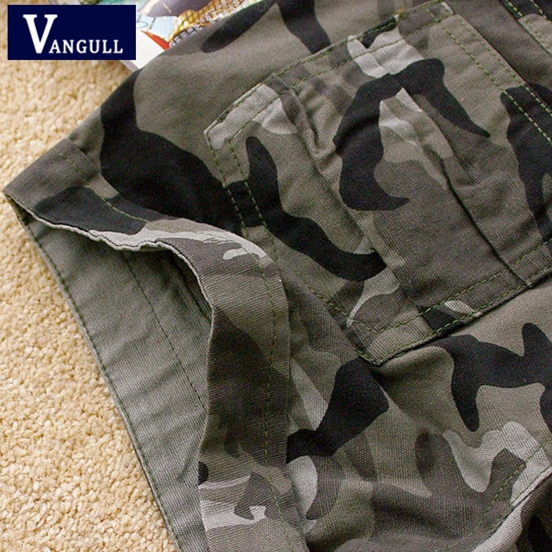 jorts Vangull Camouflage shorts 2020 women Slim Fit Military Ladies girls zipper pocket Mini shorts overalls jeans Combat cargo shorts women's swim shorts