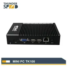 Hot Sale Mini PC Windows7 Linux Ubuntu Mini Computer Quad Core 2G RAM 32G 64G SSD Wake on LAN Thunder Speed Free Shipping