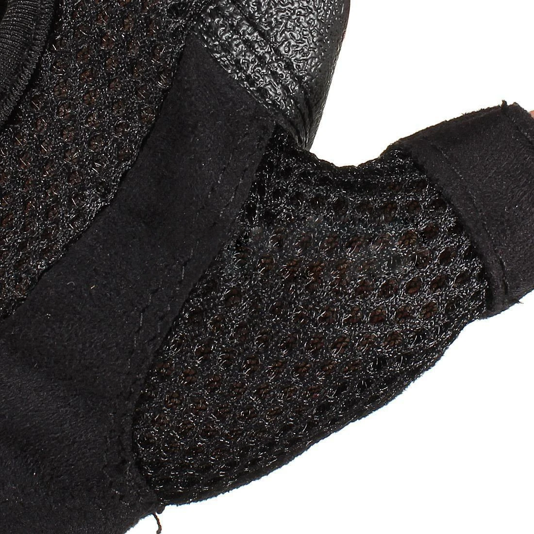 POVIT Weight Lifting Gloves Workout Fitness Body Building Training Exercise Gym Sport Black