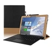 black Защитный чехол для планшета Для lenovo Miix 710 12," PU кожаный чехол-книжка жесткая Защитная крышка чехол для Miix 4 Pro - Цвет: black