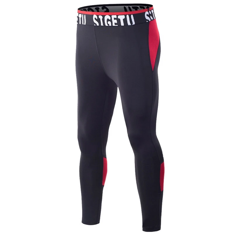Laamei Running Tight Pants Men Baselayer Compression Sport Leggings Workout Basketball Tennis Cycling Sport quick-dry pants
