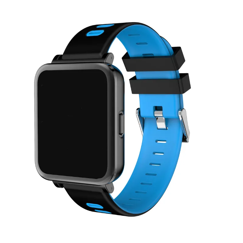 Celiadwn SN10 Смарт-часы MTK2502 уведомление о синхронизации Bluetooth музыку Smartwatch шагомер сердечного ритма сна Интеллектуальные - Цвет: Синий