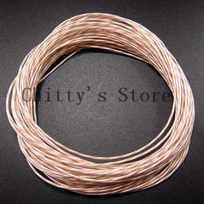 Провод для наушников с серебряным покрытием 50 м|diy earphone wire|wire 50mwire silver |