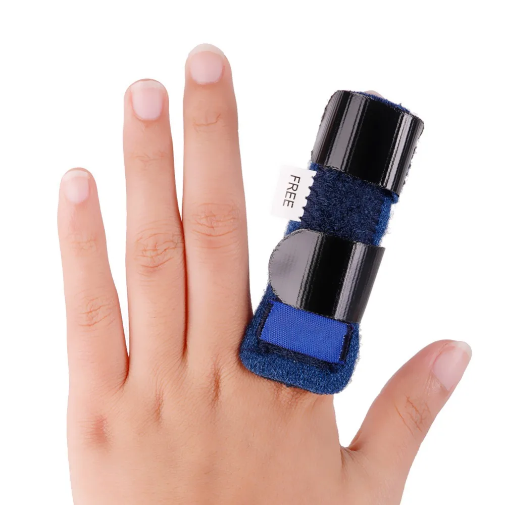 

1/2pcs Adjustable Finger Splint Brace Support Protector Pain Relief Finger Fracture Fixing First Aid Health Care Tools #255335