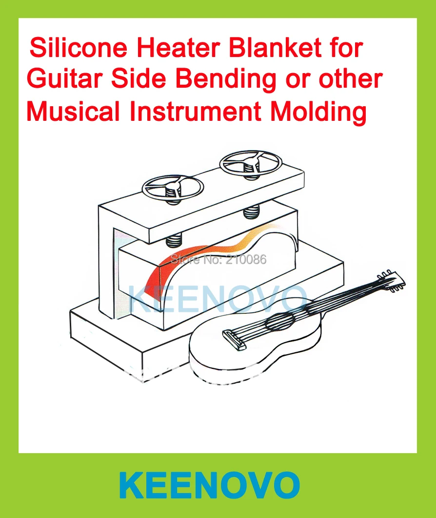 Посылка продажи гитары/музыкальный инструмент гибочная машина/прессформы тепловое одеяло/гибкие силиконовые нагреватели 152X914& 150X200mm