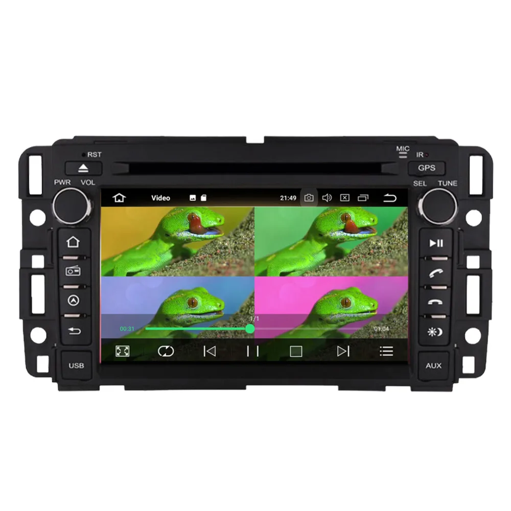 Discount Android 8.0 Octa Core 4GB+32GB Car PC GPS Radio Stereo with Big USB AUX For GMC Yukon Tahoe Acadia 2007-2012 Head Unit BT AV Out 0 Discount Android 8.0 Octa Core 4GB+32GB Car PC GPS Radio Stereo with Big USB AUX For GMC Yukon Tahoe Acadia 2007-2012 Head Unit BT AV Out 0