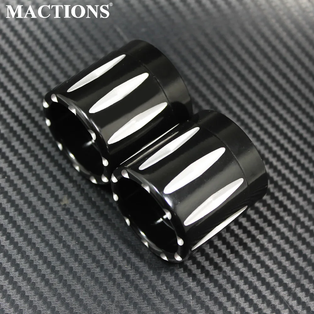 

Black Cut Front Axle Cover Cap Nut For Harley Sportster Iron 883 1200 CVO Road Glide Softail Fat Bob Ultra Classic