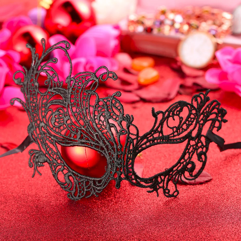 

2017 Black Birds Style Sexy Girls Ladies Women Lace Party Face Makeup Mask New Party Halloween Party Dress Costume Accessory
