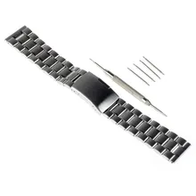 Vente chaude Montre En Acier Inoxydable Bande + Outil Pour Samsung Galaxy Vitesse S2 Classique SM-R732 Poignet Bande