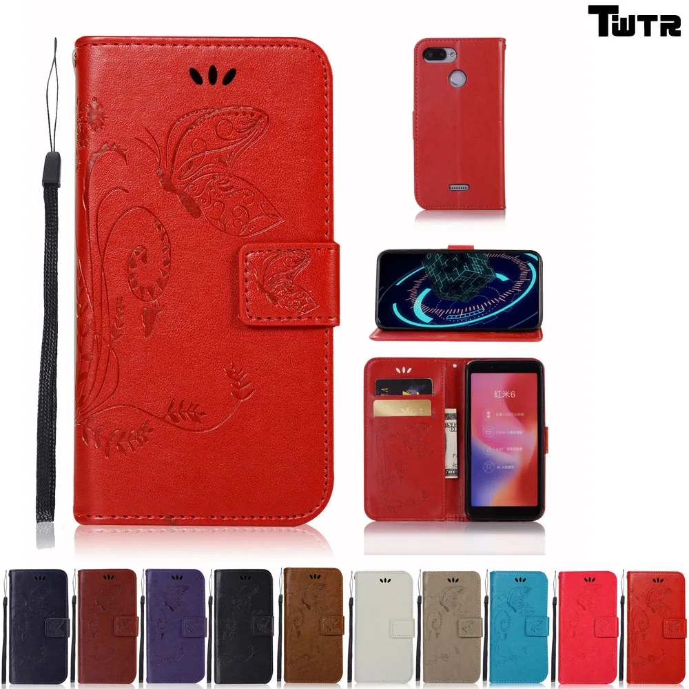 

M1804C3CT for Xiaomi Redmi 6 case M1804C3CH M1804C3CC M1804C3CE M1804C3CG Smartphone Redmi 6A 71.5x147.5x8.3mm Flip Phone Cover