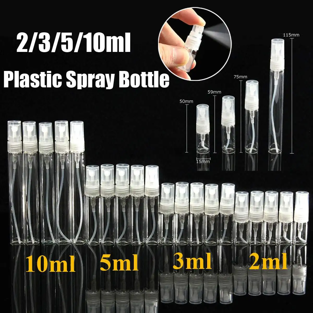 5 шт. флаконы распылители для духов|refillable perfume atomizer|perfume atomizerportable refillable atomizer |