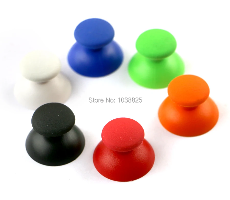 

multi-color 3D Analog Joystick Mushroom Head Cap For PS3 Repair Parts 10pcs/lot
