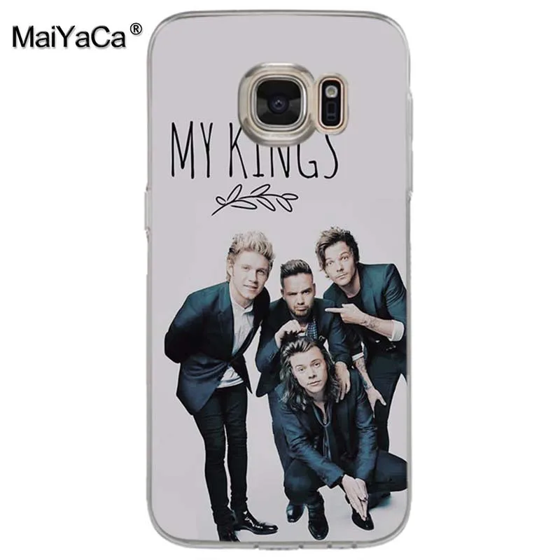 MaiYaCa One Direction новые персонализированные аксессуары для телефонов чехол samsung galaxy s7