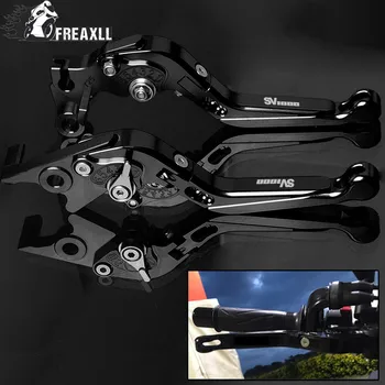 

Motorbike Accessories Adjustable Motorcycle Brake Clutch Levers Accessories Folding Brake Levers Extendable For SV 1000 SV1000