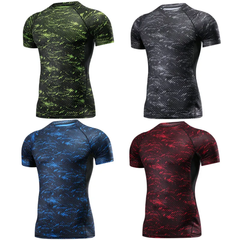 Preise Boxen MMA T shirt Rashguard MMA Fitnessraum T shirt Kampf Martial kunst Fitnesstraining Muay Thai T shirt Männer Homme 4 Farben