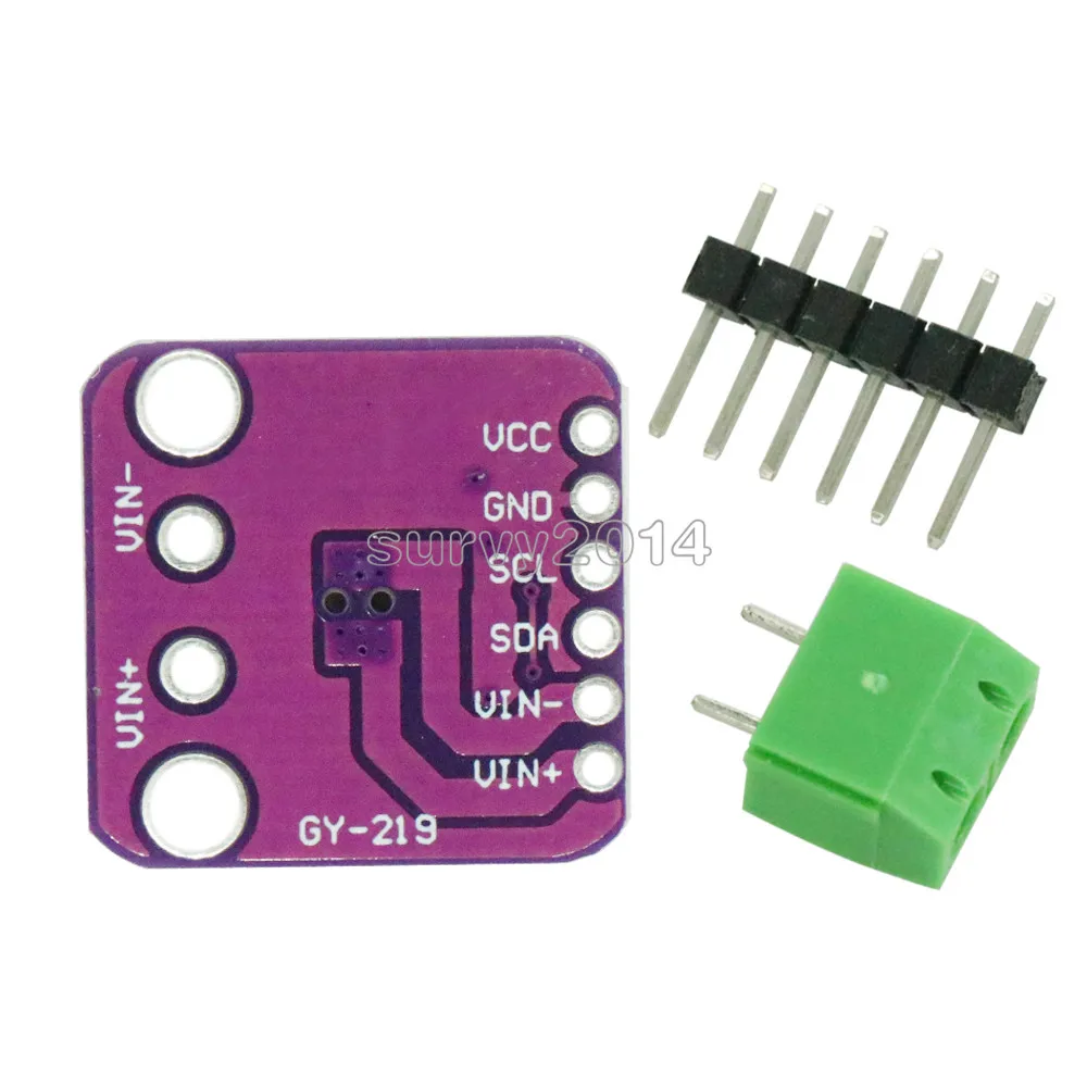 INA219 GY-219 GY219 ток питание сенсор Breakout плата модуль датчика IEC интерфейс для Arduino DIY DC INA219B