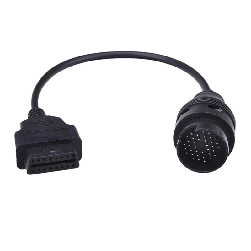5 шт. OBD 2 II кабель для IVECO 38Pin obd 16 контактный соединительный кабель автомобильный интерфейсный кабель для грузовиков IVECO автомобильные инструменты для диагностики-детектор