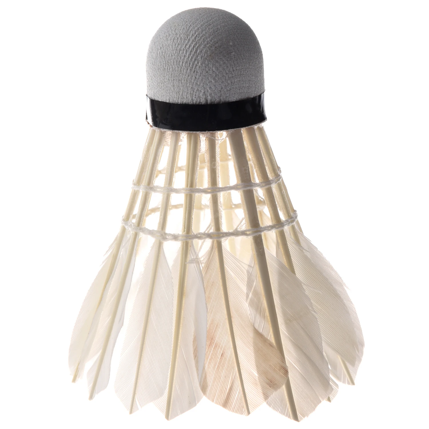 6 piezas blanco plumas volantes de Badminton 6 piezas blanco plumas volantes de Badminton