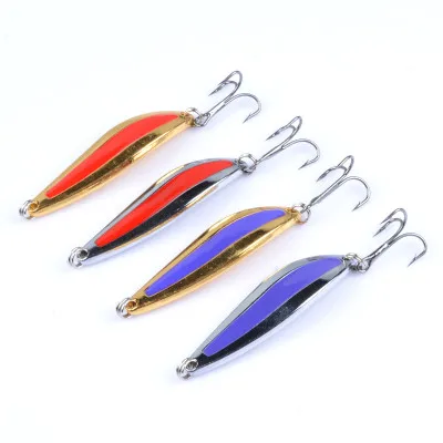 1pc Spoon Metal Bait Fishing Hook Durable Stainless Steel Sequin Luya Fish Bait Scoop Bass Fishing Tackle Fishing Tackle 5g-10g 1pc Spoon Metal Bait Fishing Hook Durable Stainless Steel Sequin Luya Fish Bait Scoop Bass Fishing Tackle Fishing Tackle 5g-10g