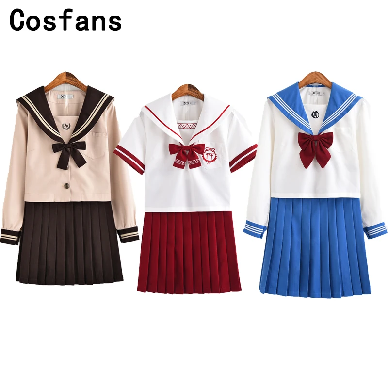 

Athemis Anime Sailor Moon Cosplay Navy Sailor School Uniform Performance Costumes Kawaii Halloween Cosplay costume woman dress