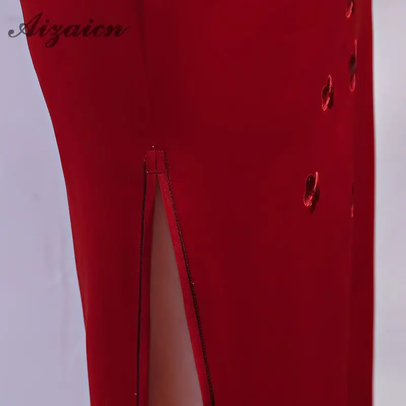 Красный невесты вышивка Cheongsam Длинные Ци Пао для женщин китайский свадебное платье Qipao Oriental стильные вечерние одежды Женская Роба в