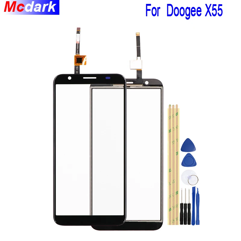 Mcdark 5 дюймов сенсорный экран Для Doogee X55 Сенсор передних боковых Стекло
