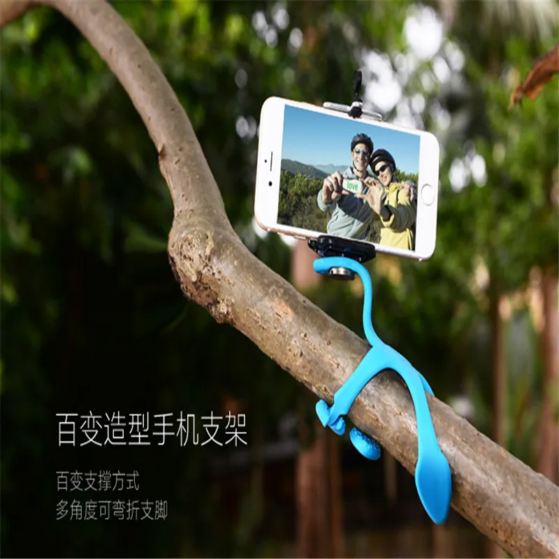 Мини штатив портативный гибкий Стенд держатель многофункциональный телефон камера стенд gecko паук стент для iPhone камера штатив